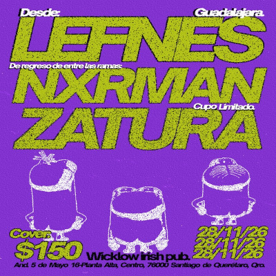 LEFNES en Querétarock