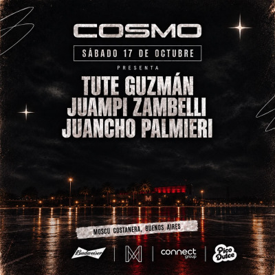 Cosmo x On Costanera | Sabado 17 Octubre - Moscu Buenos Aires