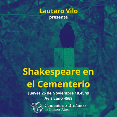 SHAKESPEARE en el CEMENTERIO - Temporada 2026 - Noviembre 26