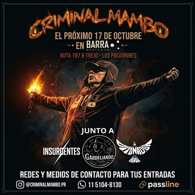 CRIMINAL MAMBO EN BARRA BAR
