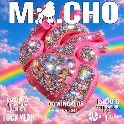 FIESTA MACHO DOMINGO 08 DE NOVIEMBRE - VISPERA FERIADO