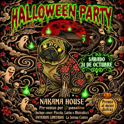 HALLOWEEN PARTY NAKAMA HOUSE