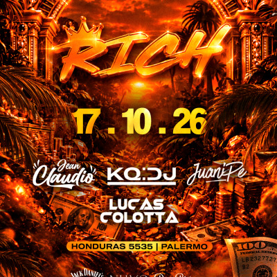 RICH PALERMO - SABADO 17.10