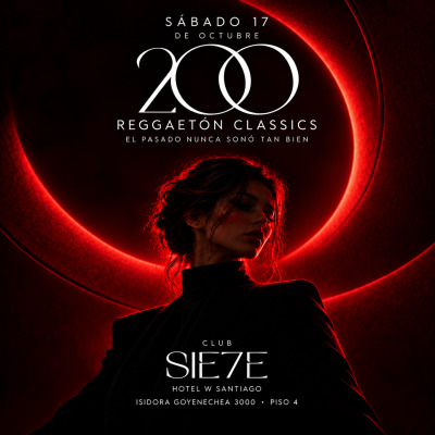 200 - REGGAETÓN CLASSICS - HOTEL W - SÁBADO 17