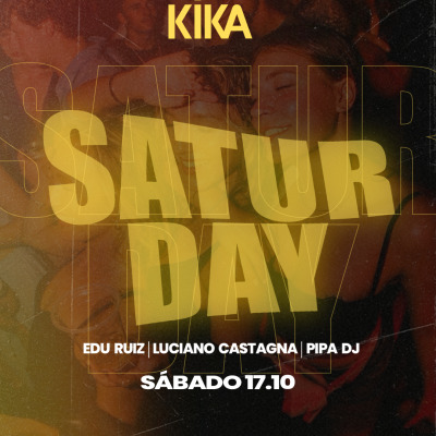 KIKA CLUB | sábado 17.10