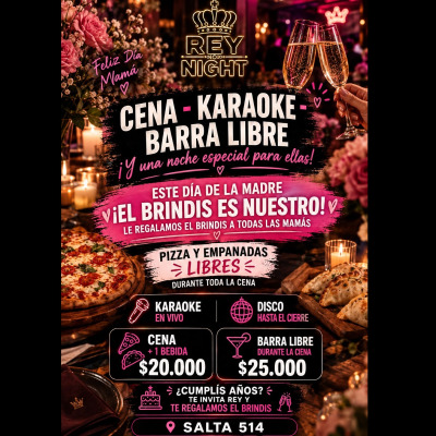 Rey Night Disco - Sabado 17 Octubre