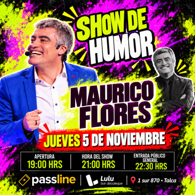 Mauricio Flores en Lulu Bar