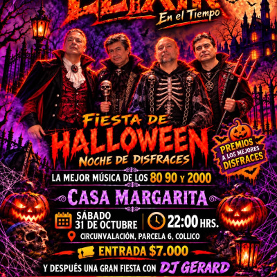 Banda Elixir - Tributo 80\s en Vivo - Fiesta Halloween