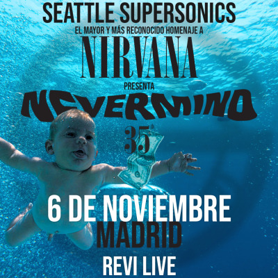NEVERMIND 35° ANIVERSARIO x Seattle Supersonics en Madrid