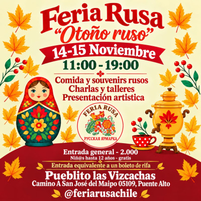 Feria Otoño Ruso 14 Noviembre