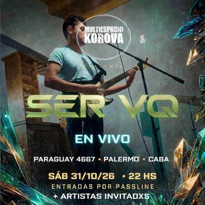 Multiespacio Korova presenta recital de Ser VQ