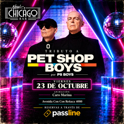 TRIBUTO A PET SHOP BOYS EN NEW CHICAGO BAR