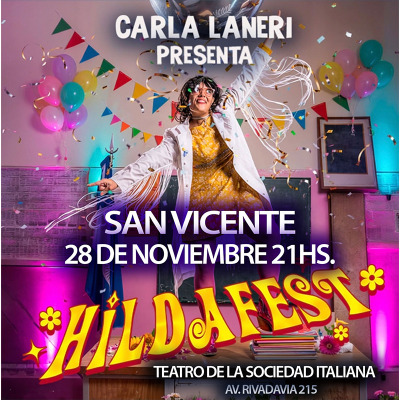 CARLA LANERI - HILDAFEST EN SAN VICENTE