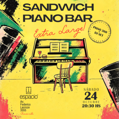 SANDWICH PIANO BAR - Edición Especial -