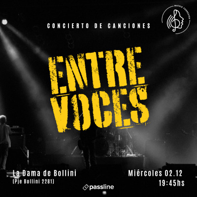 Entre voces - Concierto de canciones