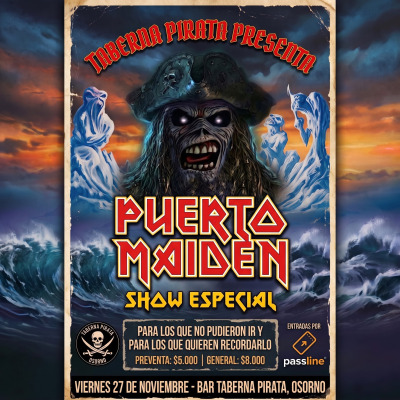 Puerto Maiden en Taberna Pirata - Osorno