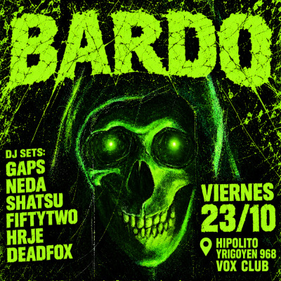 BARDO SPOOKY BASS VIERNES 23 OCT EN VOX CLUB