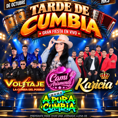 TARDE DE CUMBIA SALA25 - SABADO 31 -