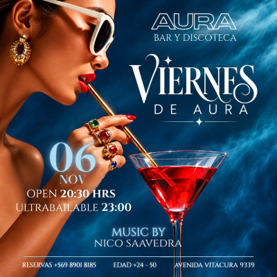 Aura ★ VIERNES 06 NOVIEMBRE ★