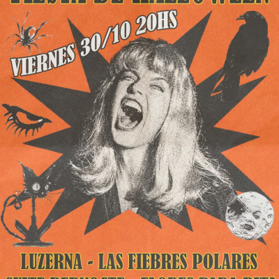 FIESTA DE HALLOWEEN (Luzerna + Las Fiebres Polares + Suite Pernocte + Flores para Rita)