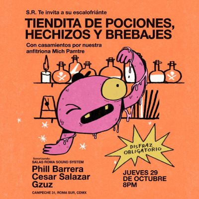 Tiendita de Pociones, Hechizos y Brebajes @SalasRoma
