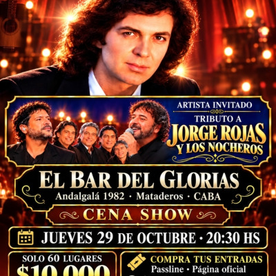 Tributo a CAMILO SESTO ..artista invitado = tributo a jorge rojas y nocheros