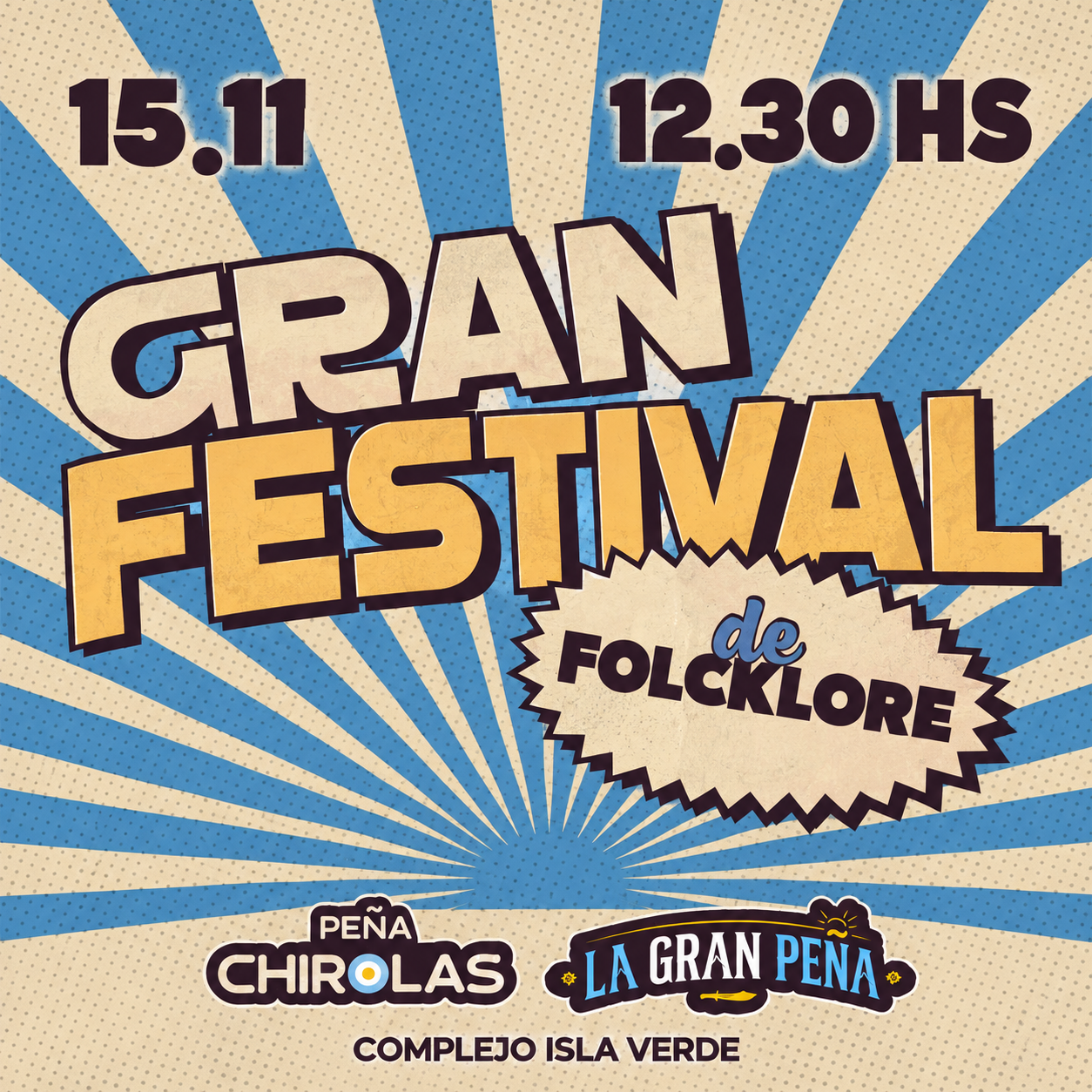 GRAN FESTIVAL DE FOLCKLORE - DOMINGO 15