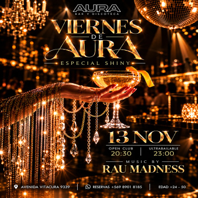 Aura ★ VIERNES 13 NOVIEMBRE ★