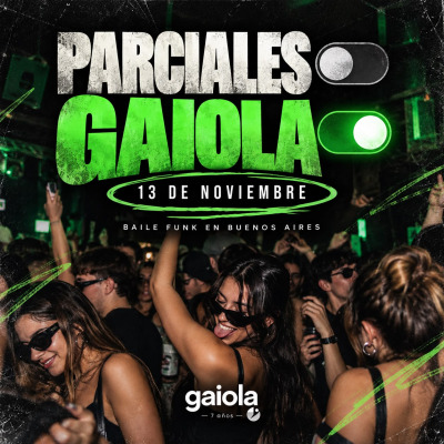 Gaiola BR X Moscu House - OPEN AIR | Viernes 13 de Noviembre