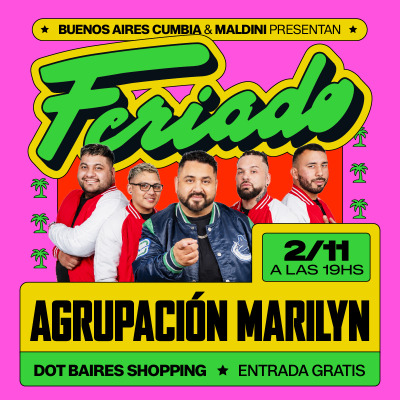 FERIADO 02/11 - Agrupación Marilyn