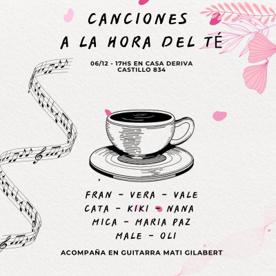 Canciones a la hora del té