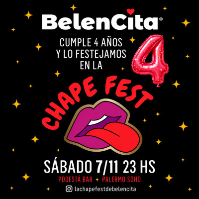 ChapeFest de BelenCita edición Farándula