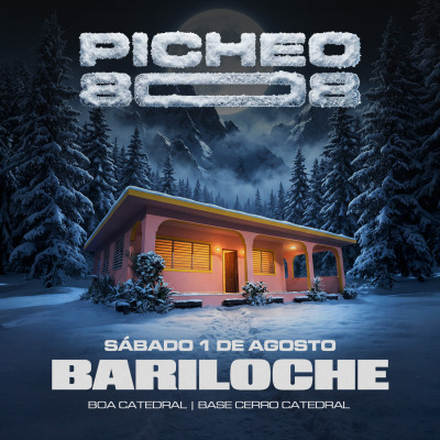 01 AGO | PICHEO 808 x WILD: SET BAD BUNNY | BARILOCHE CERRO CATEDRAL