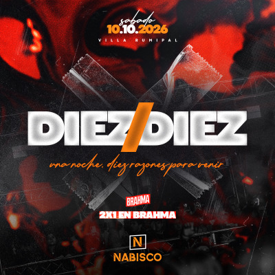 10.10 - DIEZ/DIEZ Una Noche, Diez razones para venir