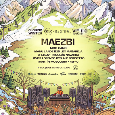 11.09 CLOSING WINTER SEASON | CICLIC + BOA