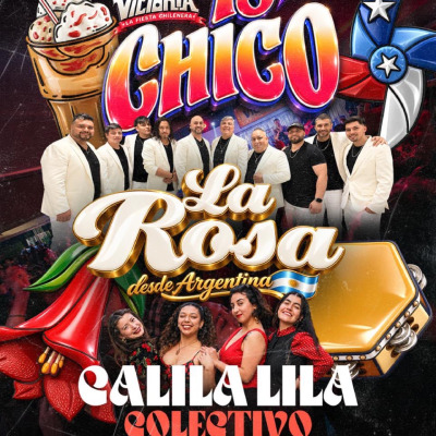 18 CHICO CON GRUPO LA ROSA Y CALILA LILA COLECTIVO