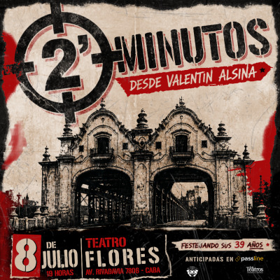 2 Minutos, festejando sus 39 años - 8 Julio 2026