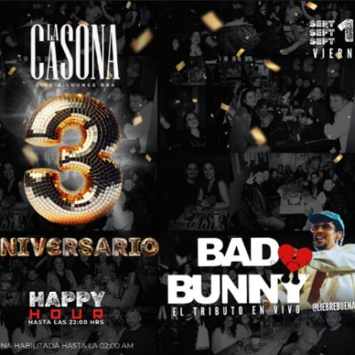 3 ANIVERSARIO: LA CASONA