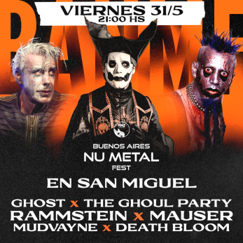 31/5 Buenos Aires Nu Metal fest | XLR Club