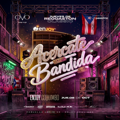 Acércate BANDIDA reggaeton old school ovo edition 🗣️🇵🇷🇨🇱