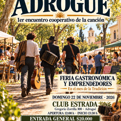 ADROGUÉ-Encuentro cooperativo de la #canción-