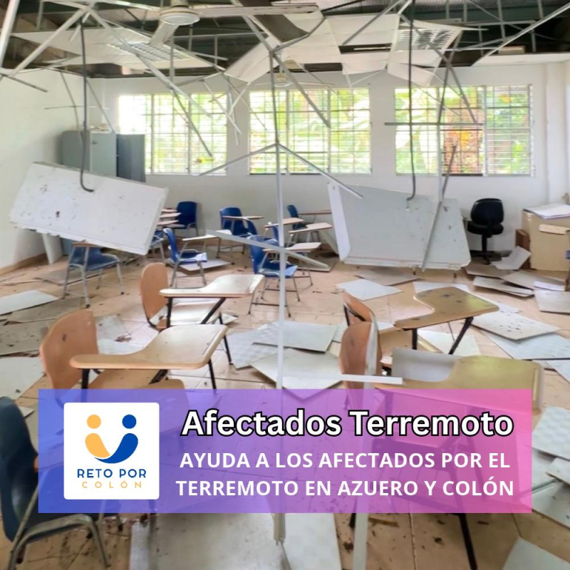 AFECTADOS POR EL TERREMOTO | DONA A UNA CAUSA