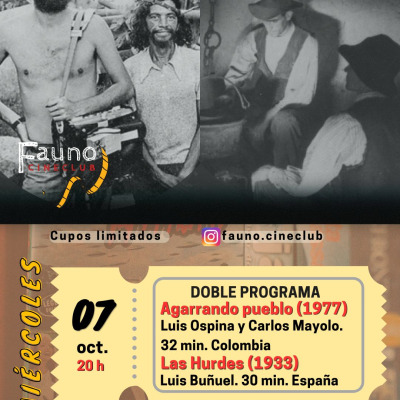 Agarrando pueblo (1977) + Las Hurdes (1933) - Fauno Cineclub