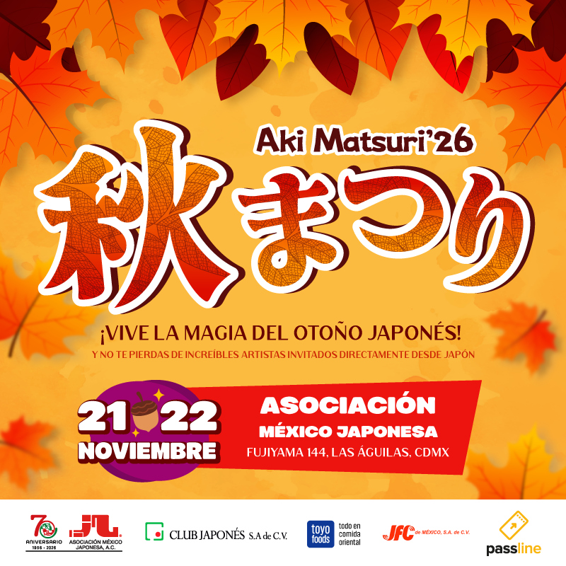 AKIMATSURI 2026 - Sábado 21 de noviembre