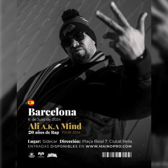 ALI A.K.A. MIND - Barcelona / 20 años de Rap