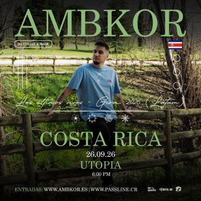AMBKOR EN SAN JOSE DE COSTA RICA - LOS ULTIMOS VIVOS TOUR LATAM