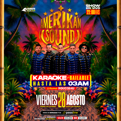 Amerikan Sound en vivo en Montañita Las Vizcachas