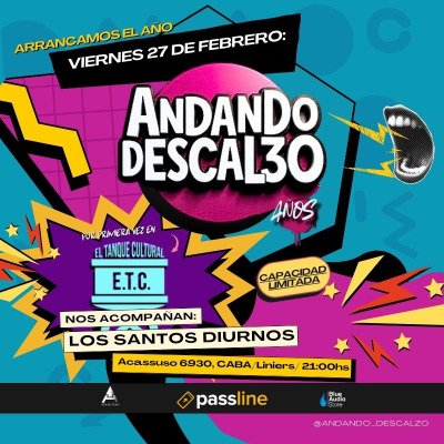 Andando Descalzo en el Tanque Cultural