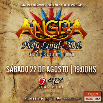 ANGRA en Argentina | 30 años de Holy Land