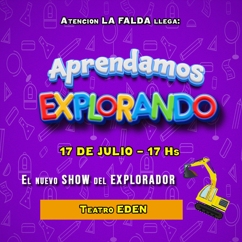 APRENDAMOS EXPLORANDO en LA FALDA